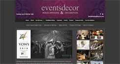 Desktop Screenshot of eventsdecor.co.uk